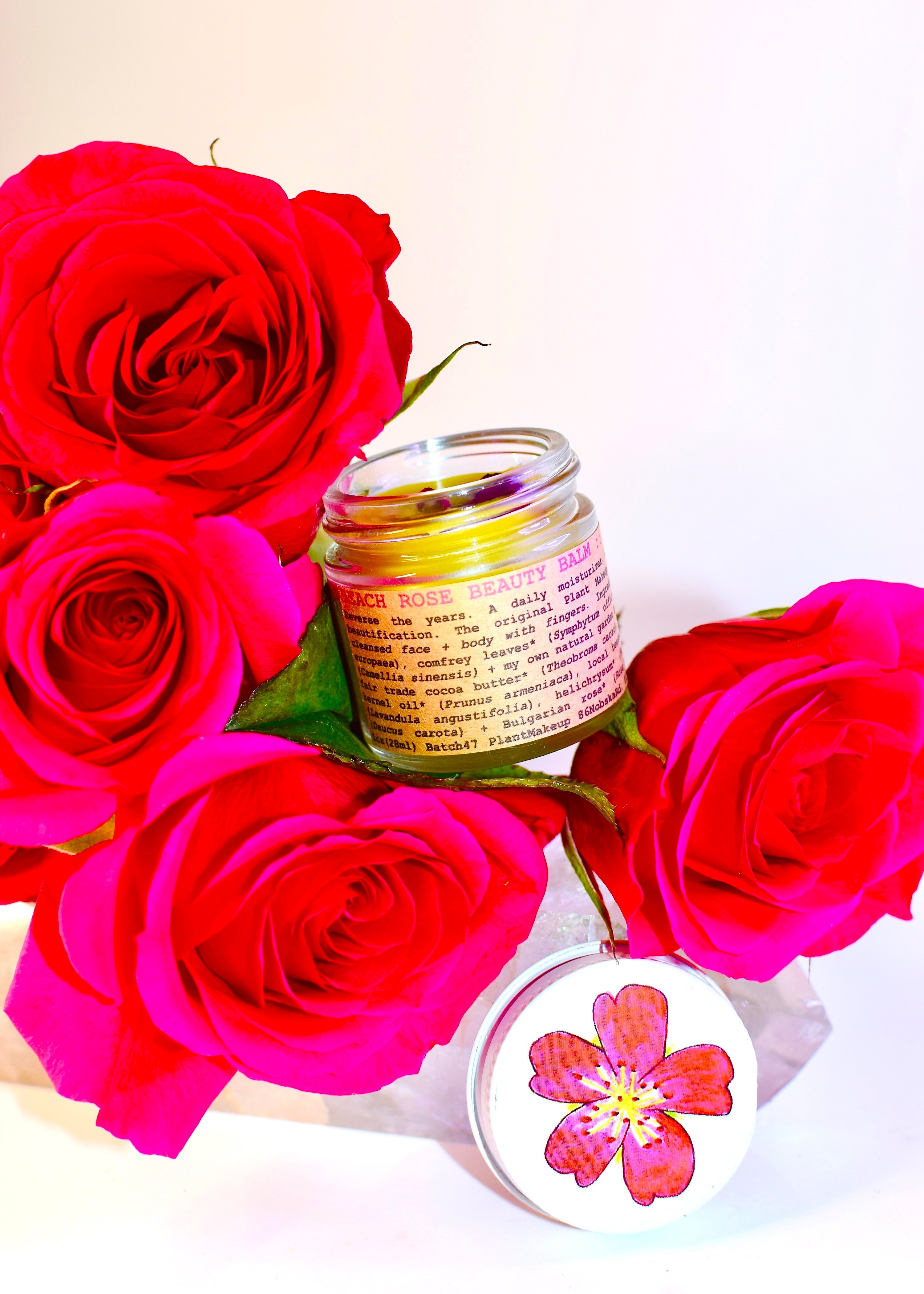 Beach Rose Beauty Balm - Handmade with Great Care