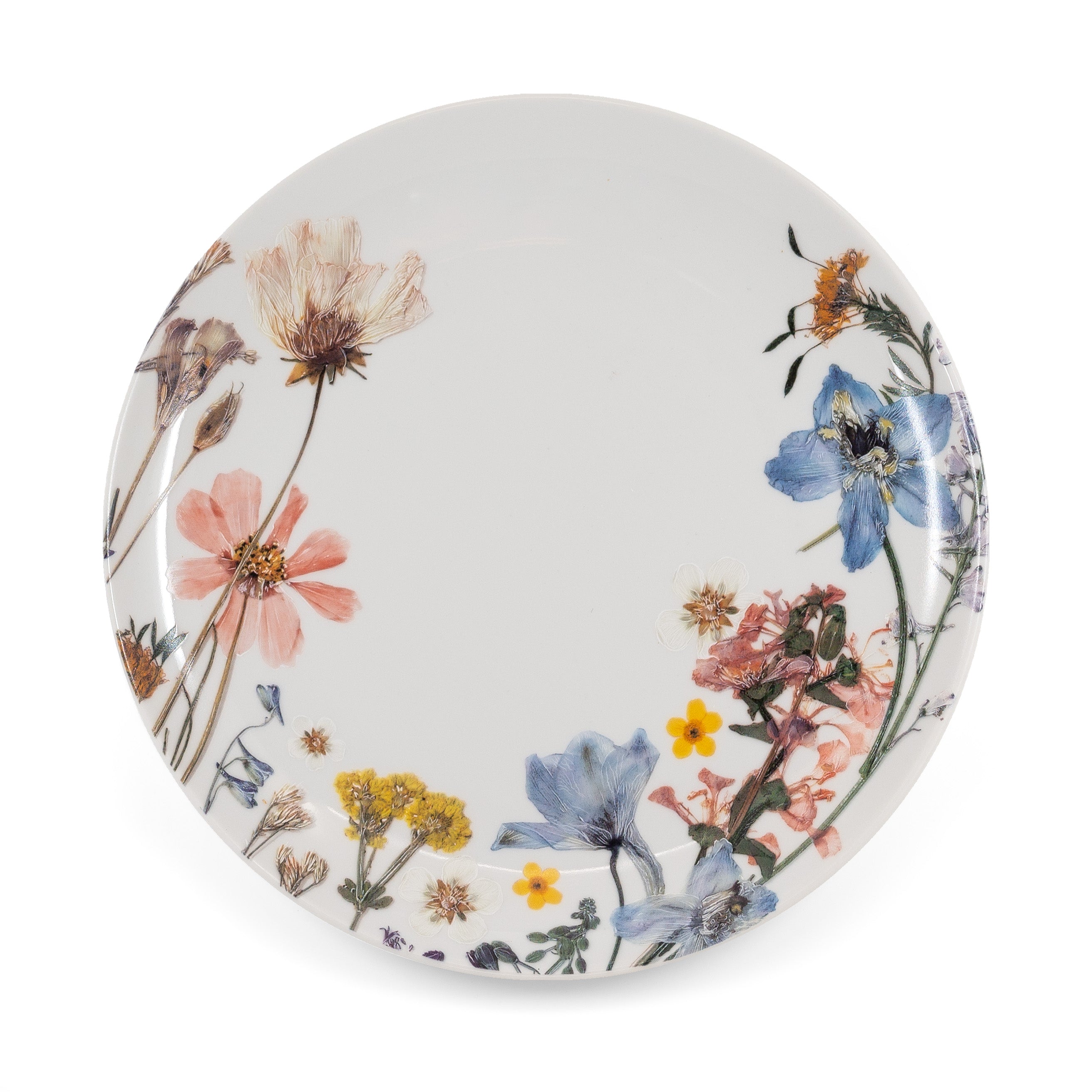 Polish Artisans California Garden Dessert Plates - Decorated by Hand