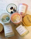 Energy Crystals Candle - Handcrafted Scent Artisan