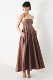 Pure Line Woven Midi Dress - 100% Cotton