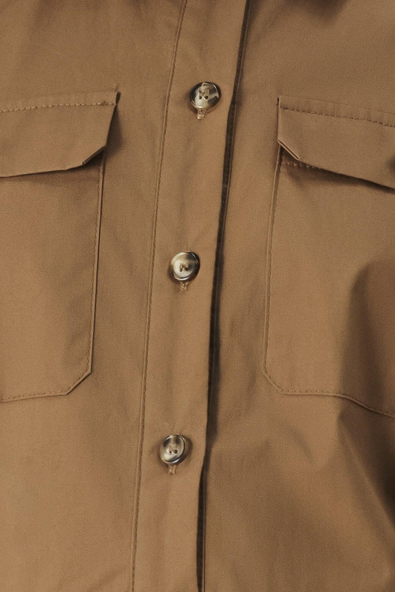 Beige Iconic Resort Dress Midi