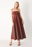 Dark Rose Midi Dress