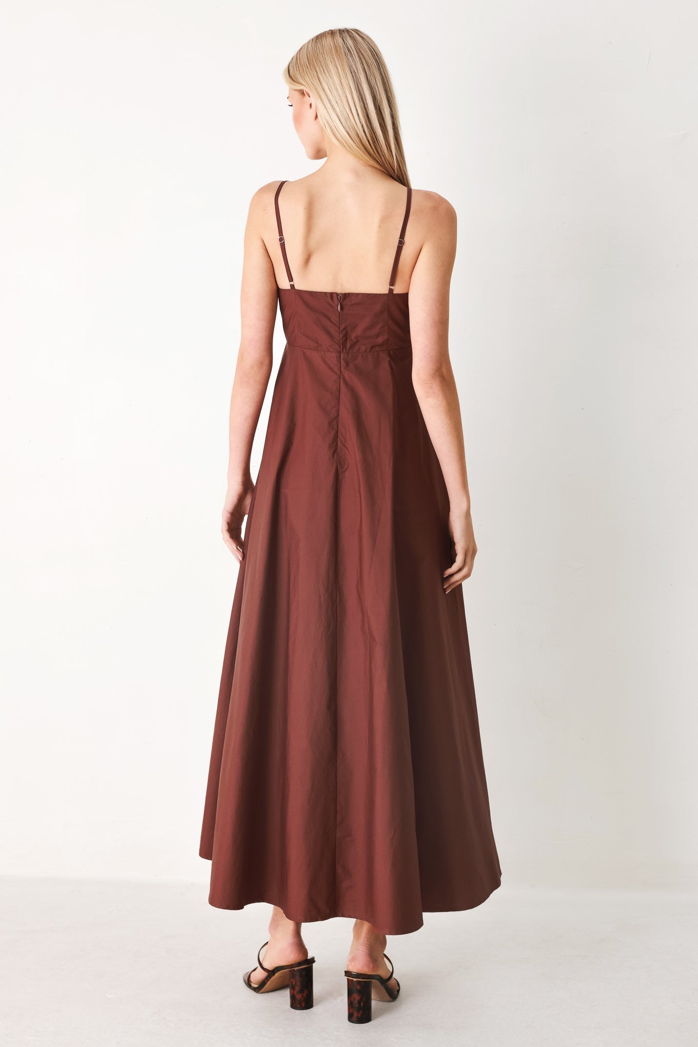 Dark Rose Midi Dress