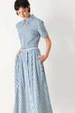 Coastal Midi Shirt Dress Classic