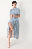 Coastal Midi Shirt Dress Classic