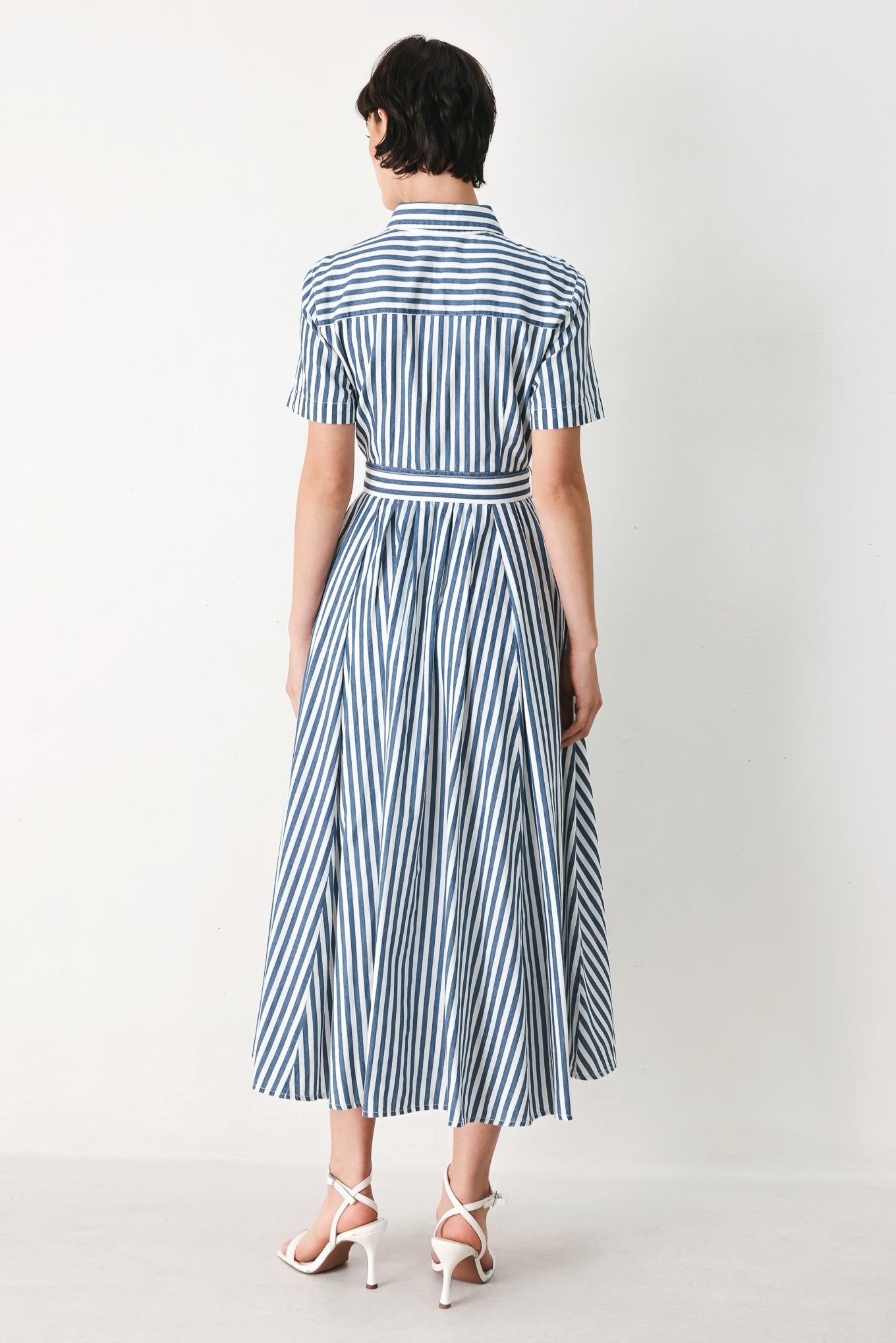 Coastal Midi Shirt Dress Classic