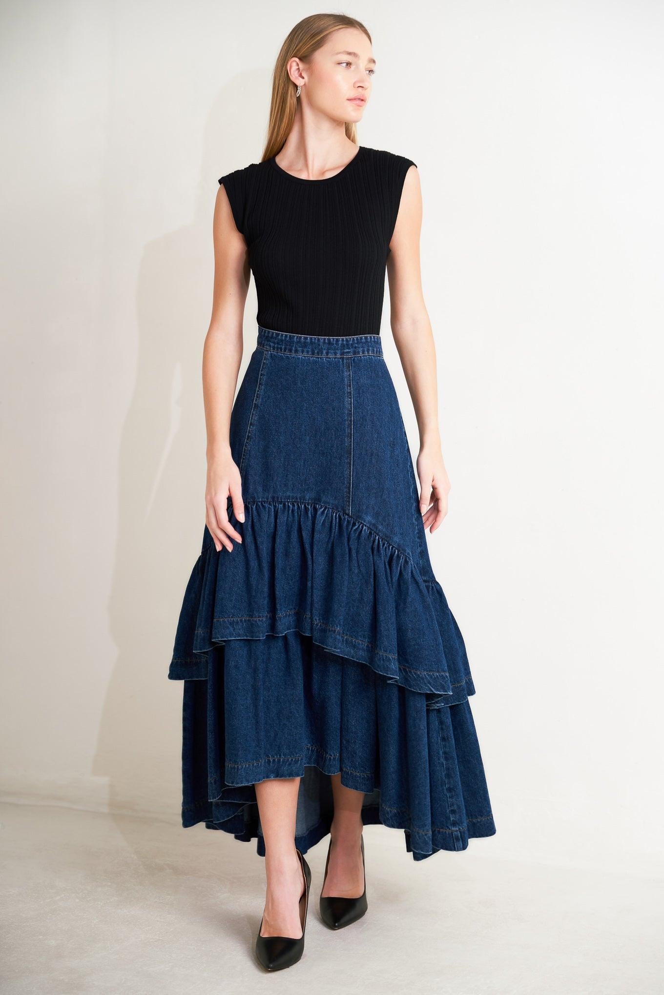 Denim Skirt