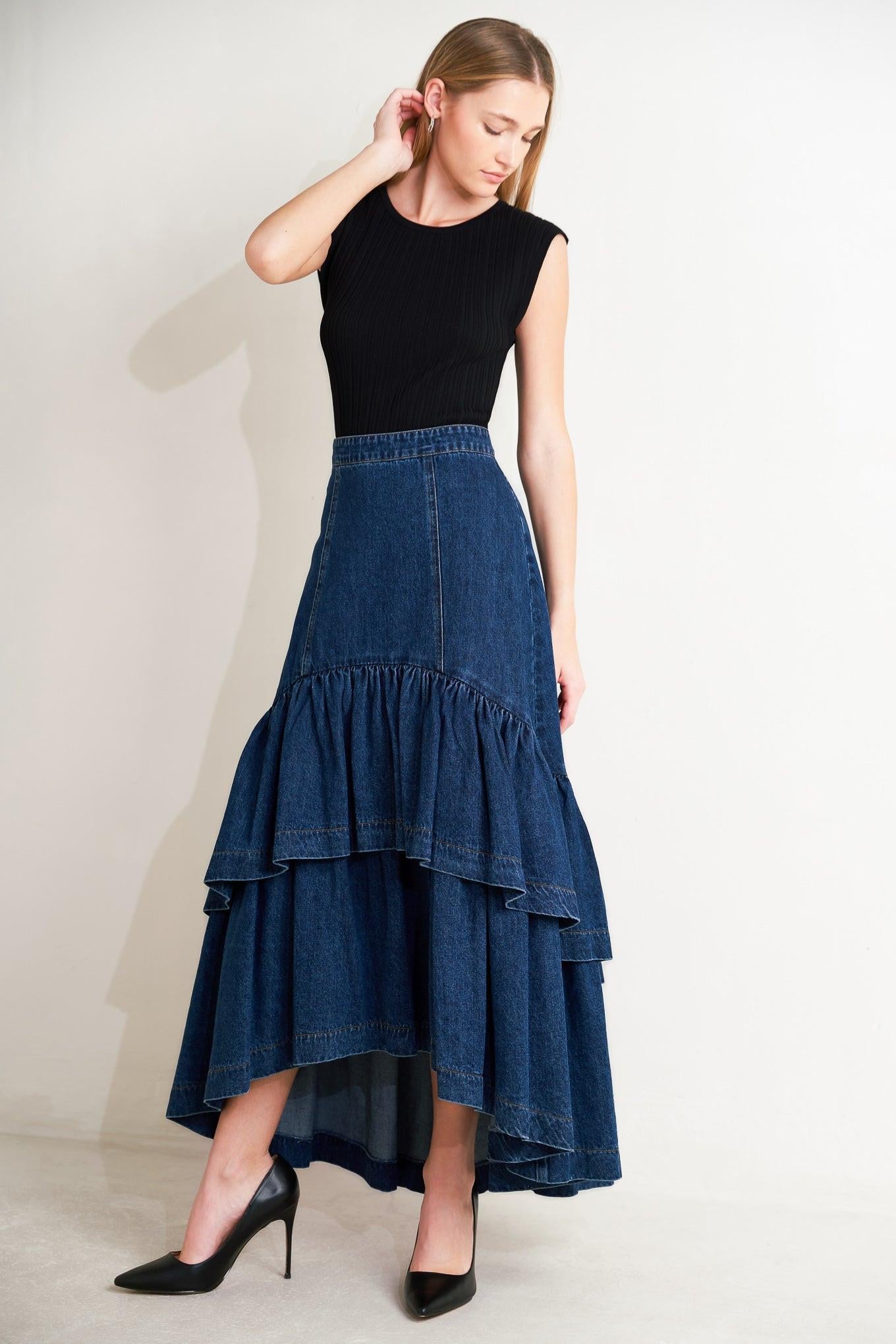 Denim Skirt