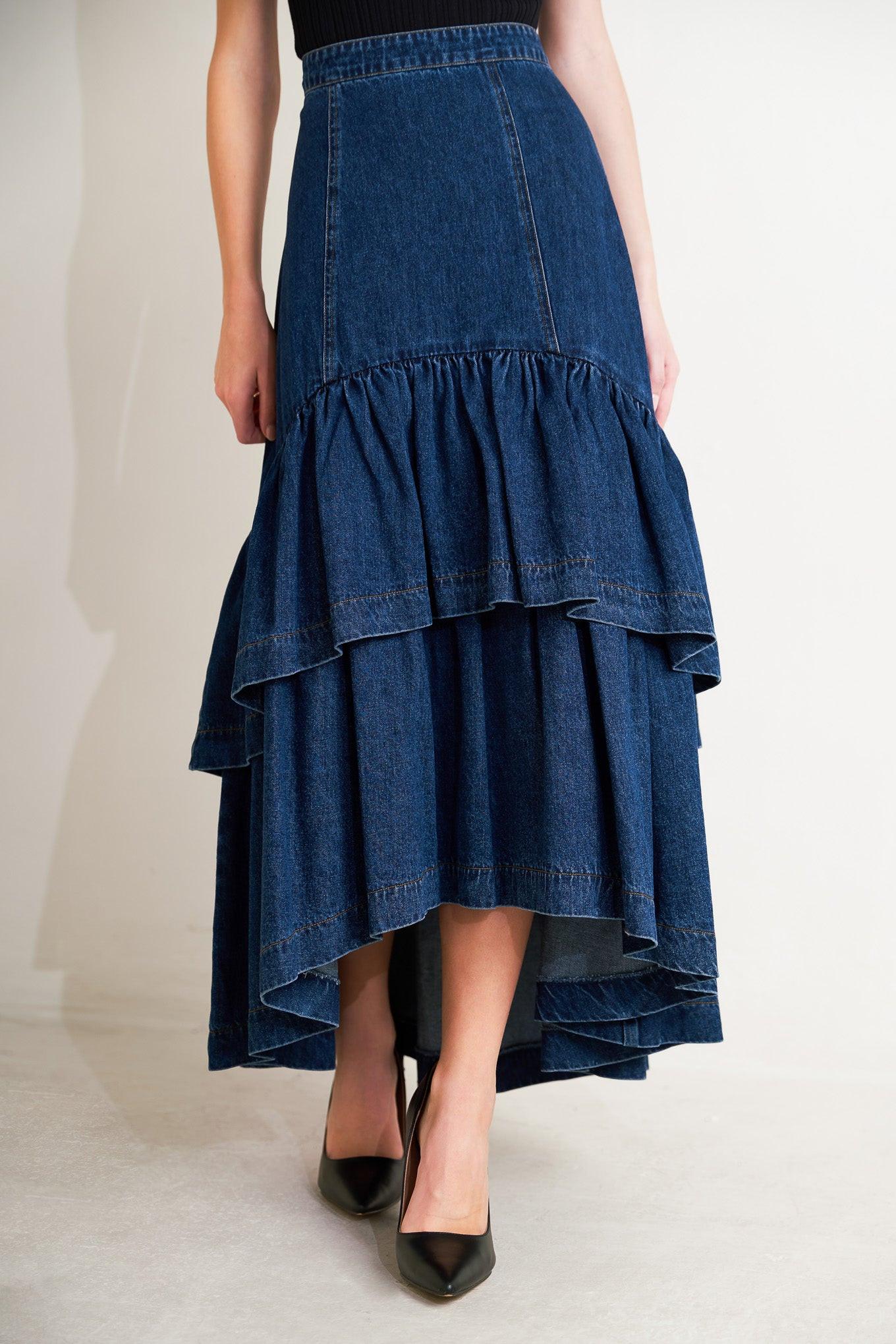Denim Skirt
