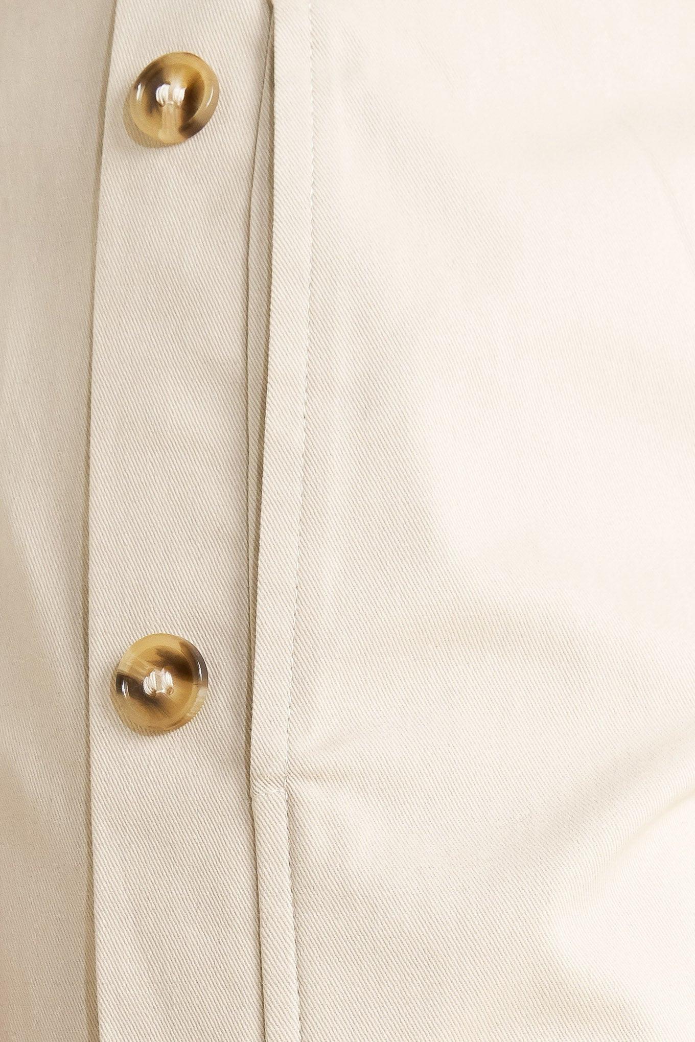 Beige Woven Pants