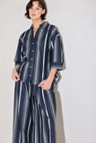 100% Cotton City Stripe Woven Resort Pants