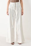 White Beach Pants - 100% Cotton