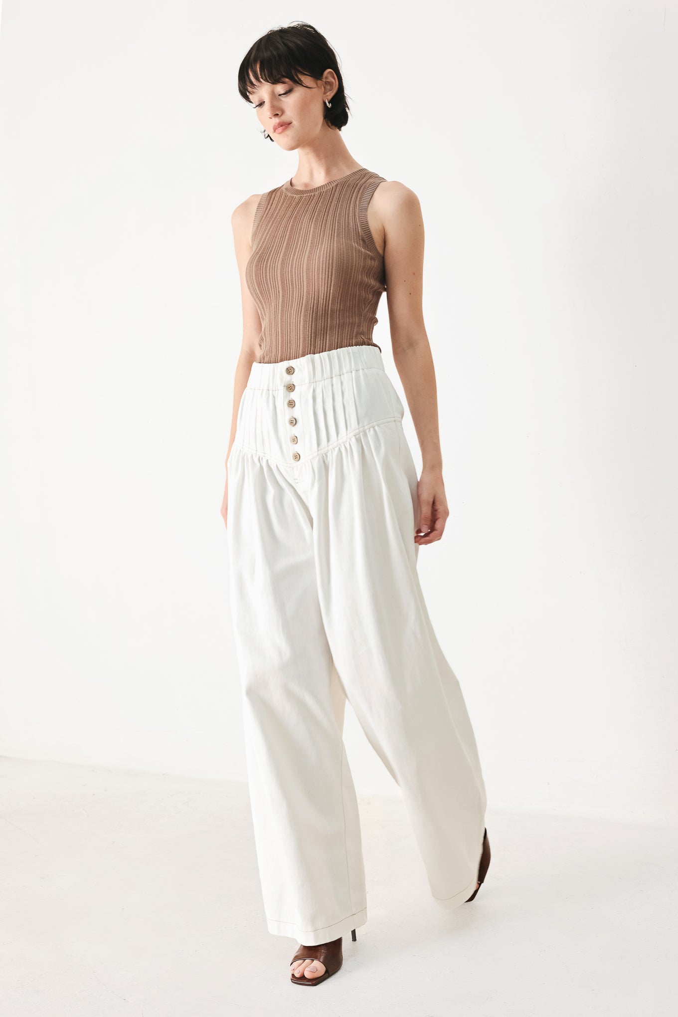 White Beach Pants - 100% Cotton