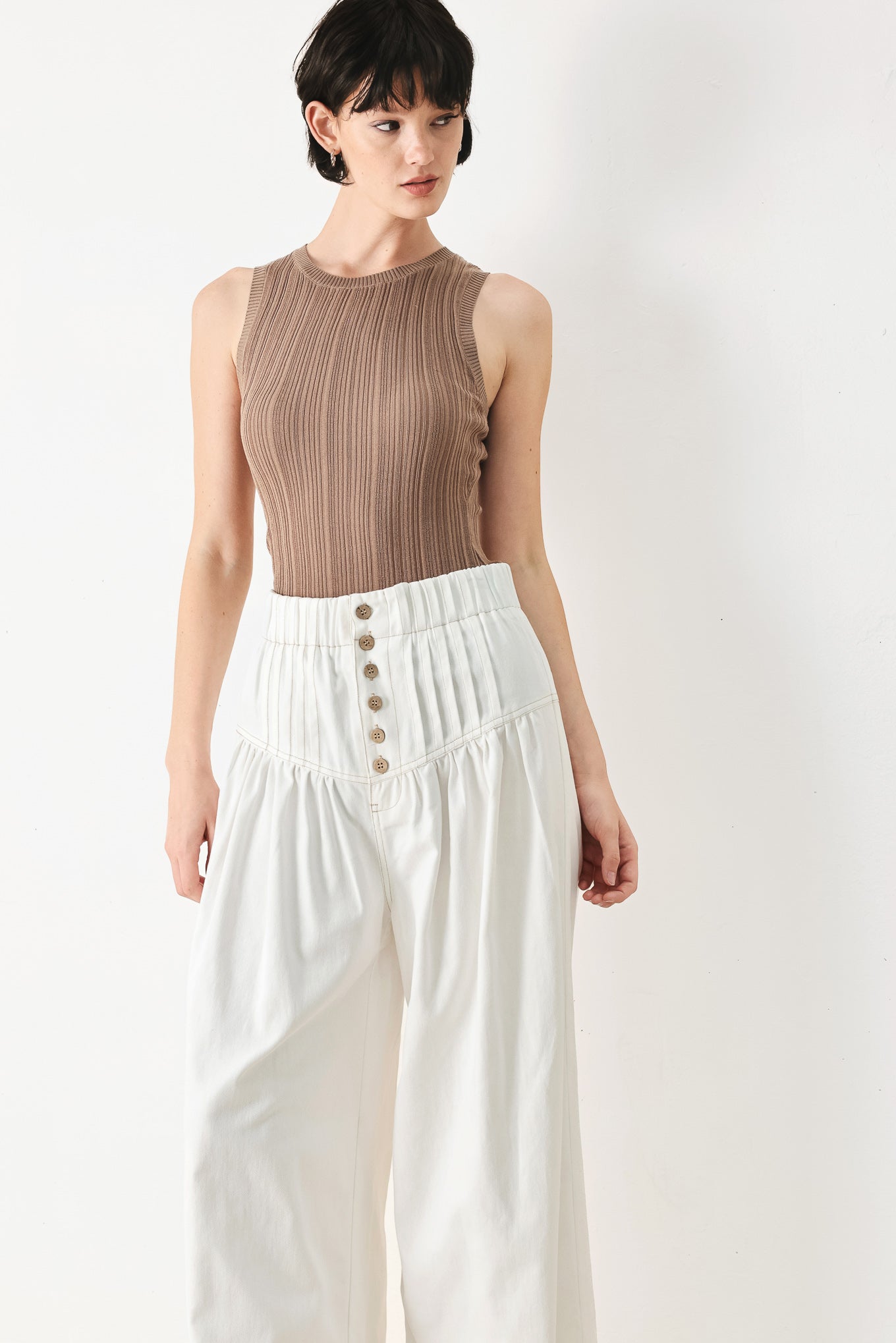 White Beach Pants - 100% Cotton