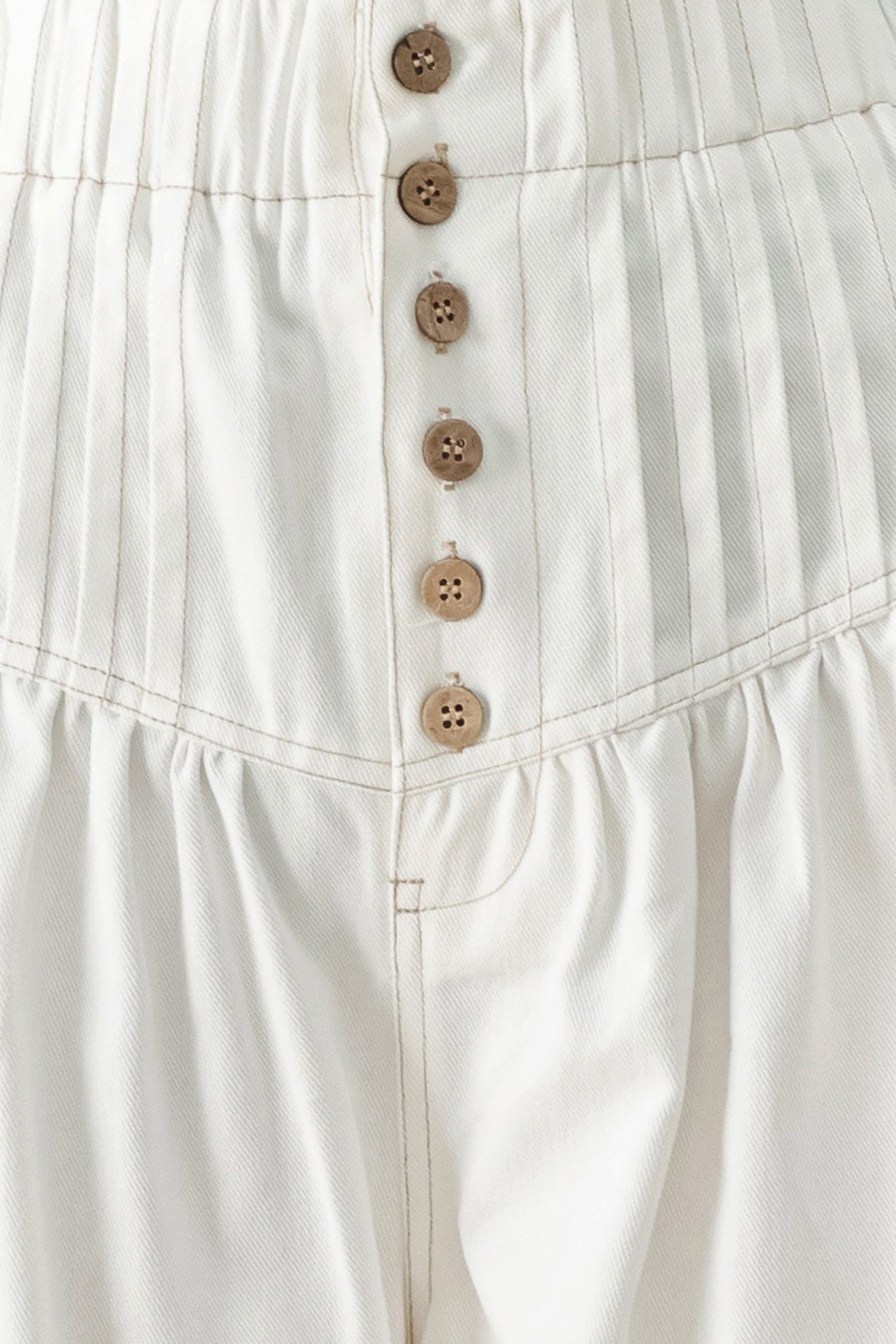 White Beach Pants - 100% Cotton