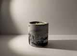 Marble Concrete Candle – Available in Tuxedo°, Cozy°, and Sweet Flame° 60-hour burn time | Refillable forever