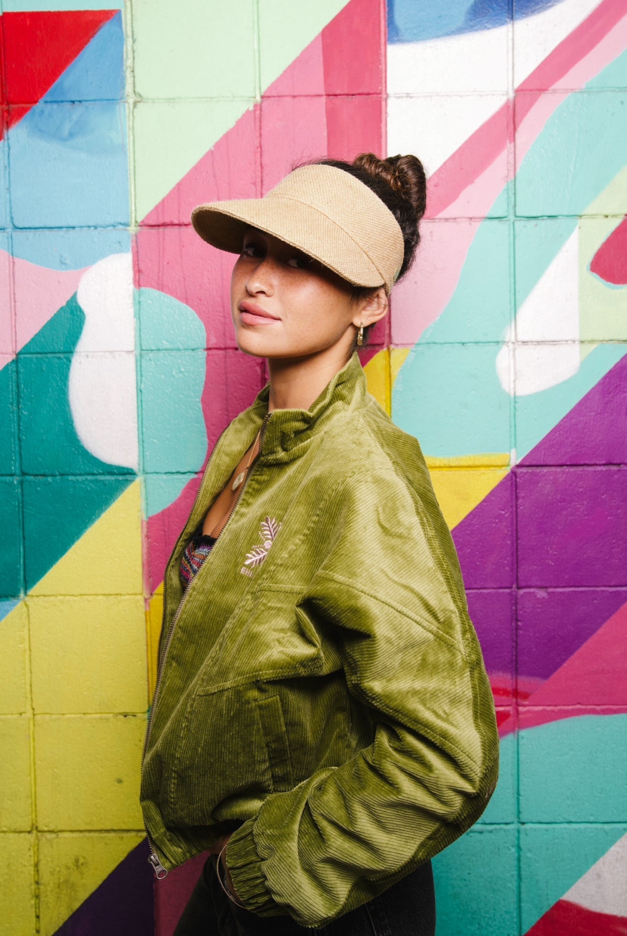 Sporty Spice Visor in Sahara