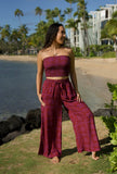 Mango Sunset Hoa Hawaiian Resort Pants