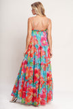 TROPICAL DAYDREAM WOVEN MAXI DRESS