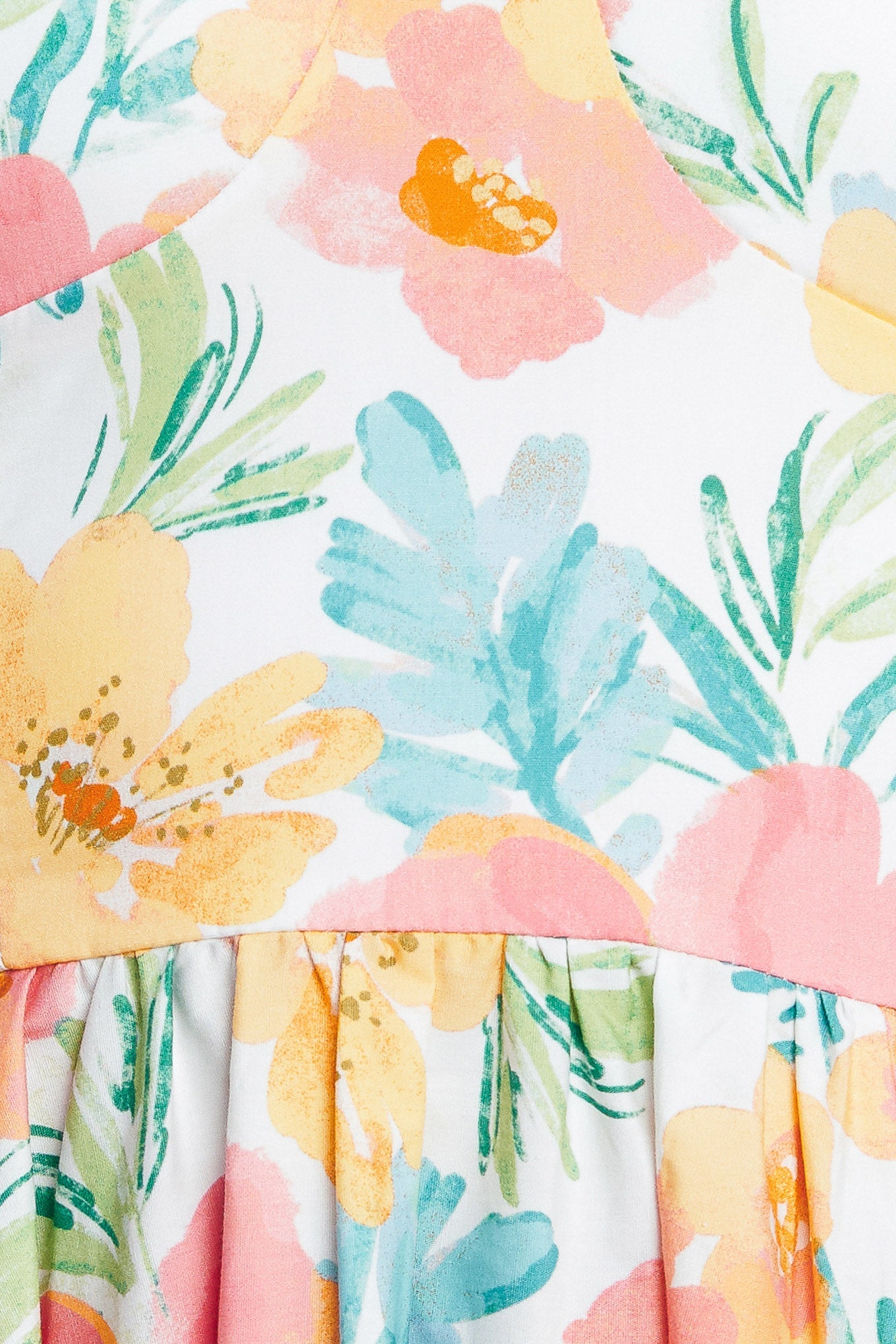 100% Cotton Soft Sunshine Woven Midi Summer Dress