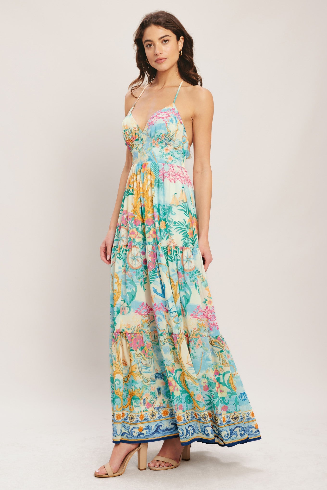 Woven Vacation Maxi Dress