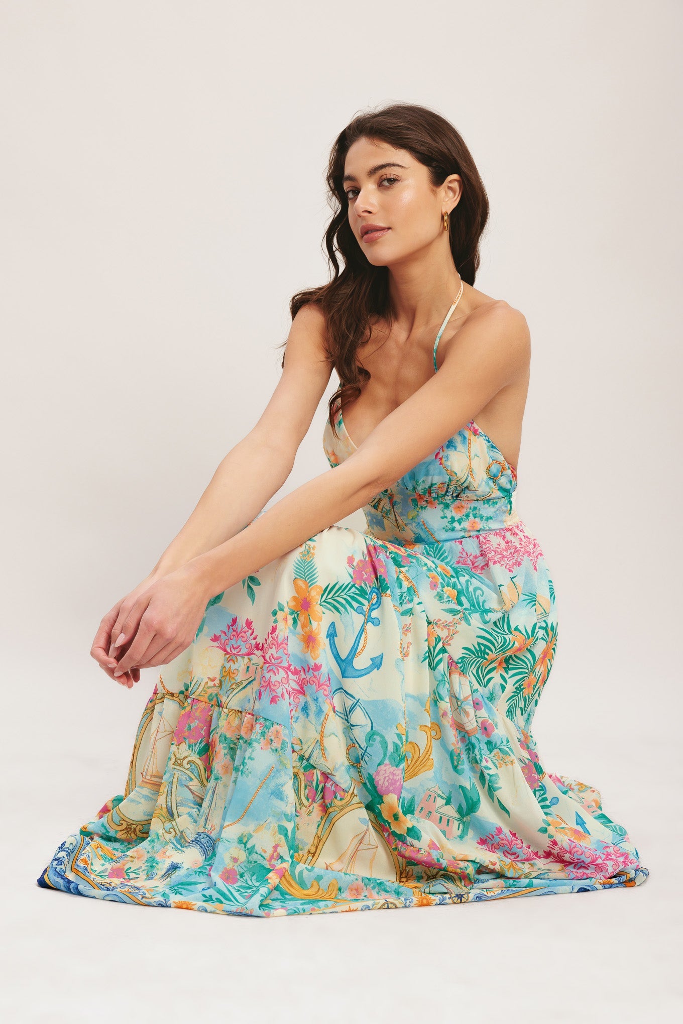 Woven Vacation Maxi Dress