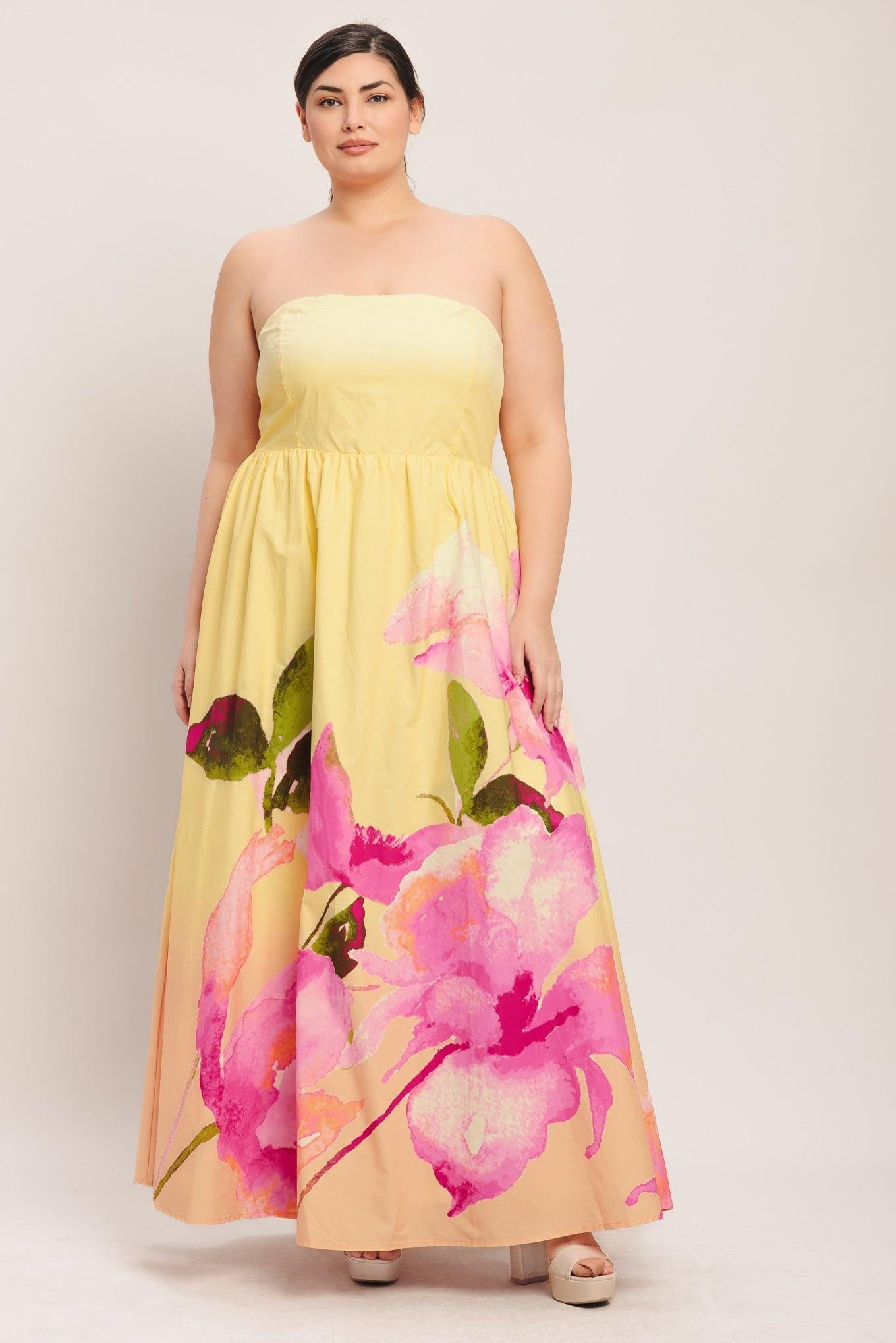 Dreamy Vacation Resort Maxi Dress