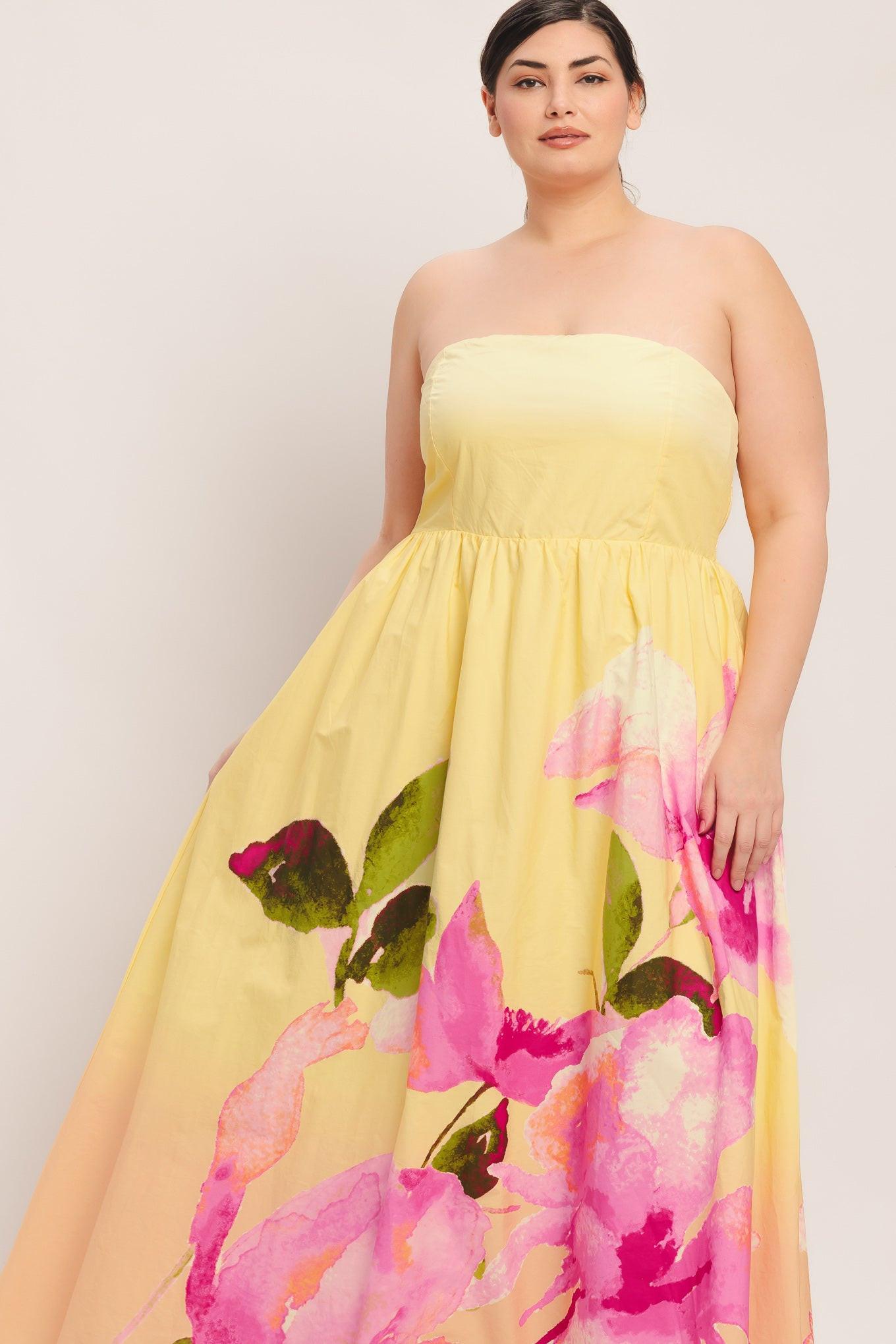 Dreamy Vacation Resort Maxi Dress