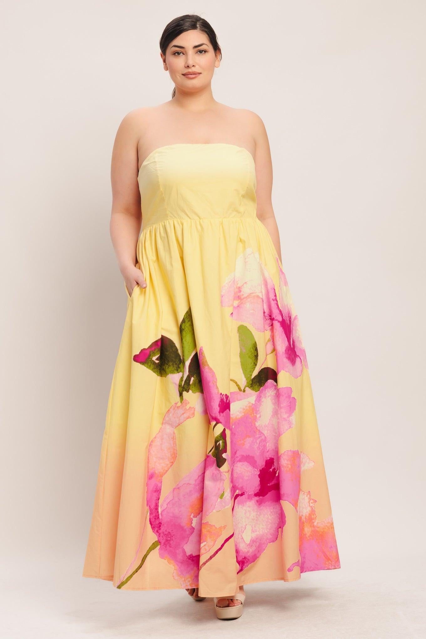 Dreamy Vacation Resort Maxi Dress