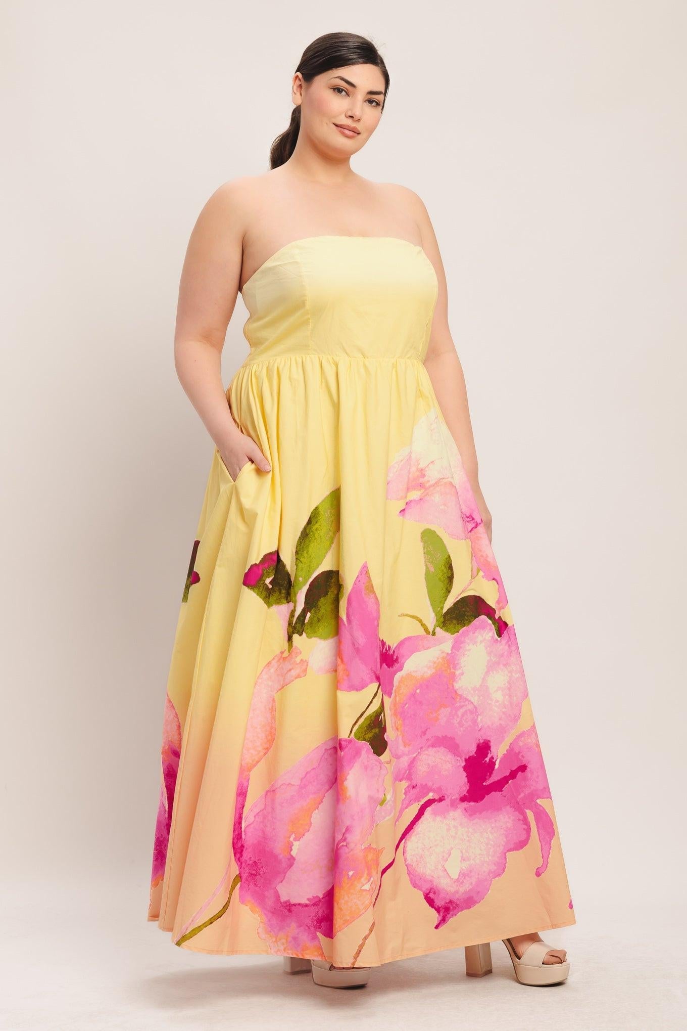 Dreamy Vacation Resort Maxi Dress