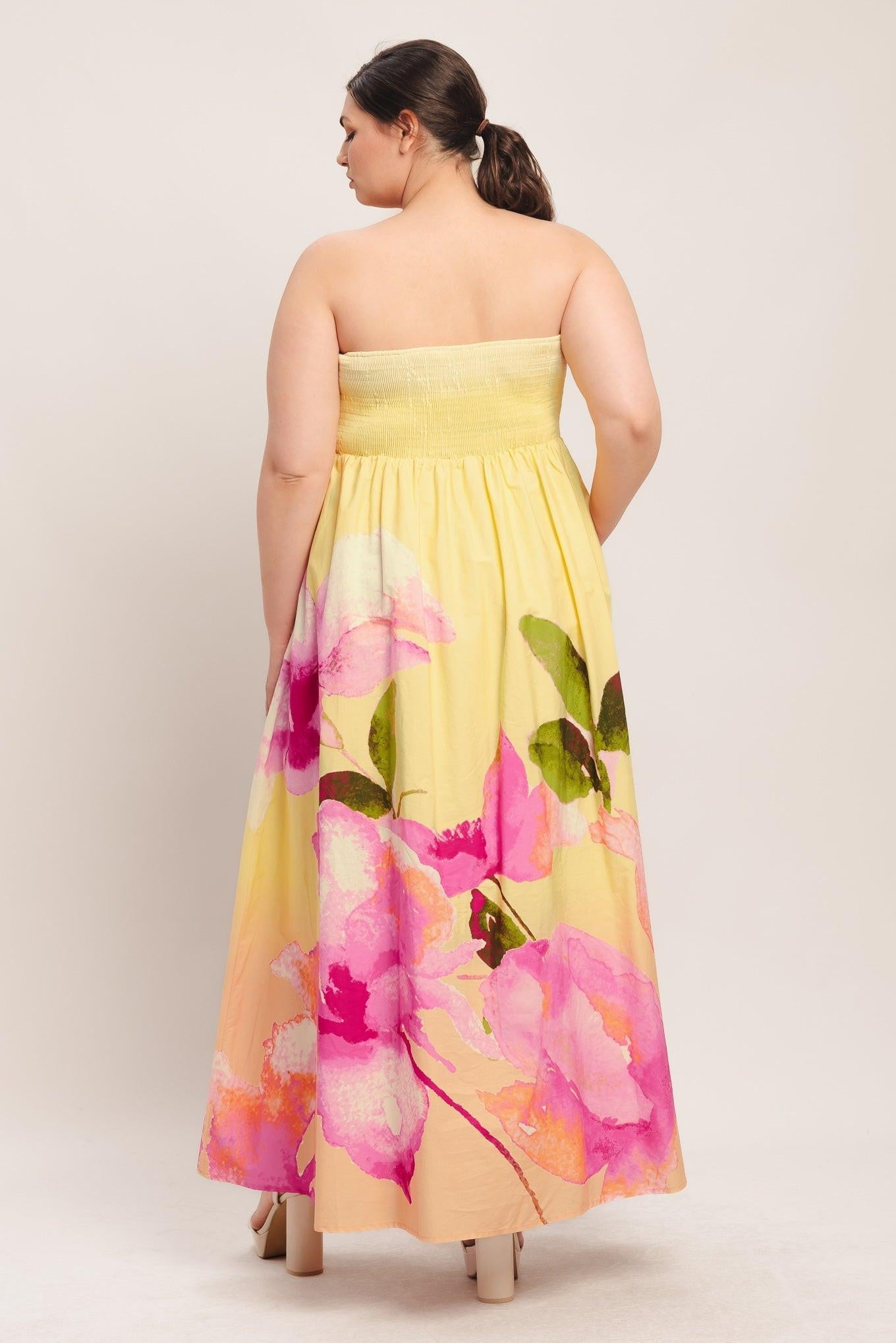 Dreamy Vacation Resort Maxi Dress
