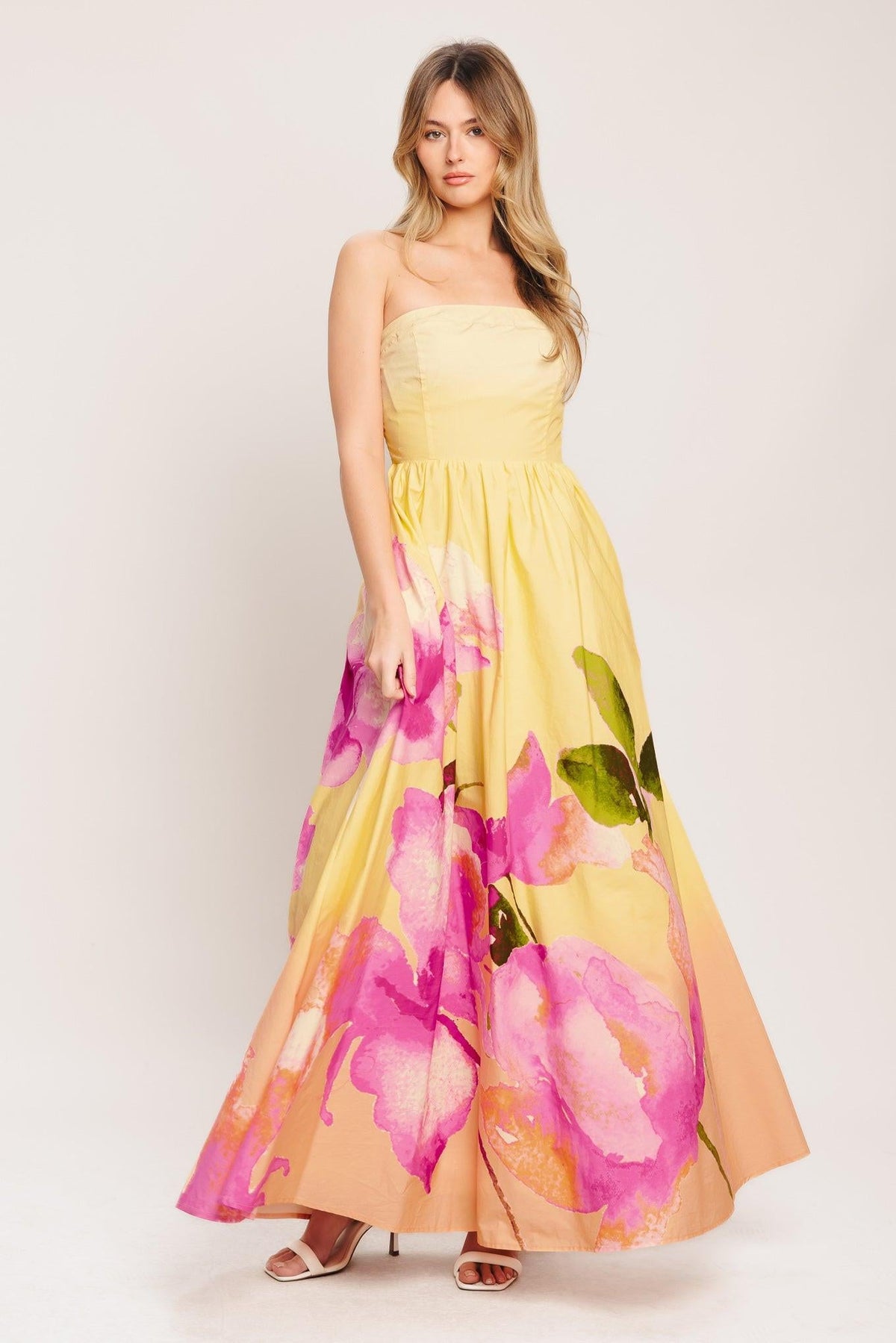 Dreamy Vacation Resort Maxi Dress