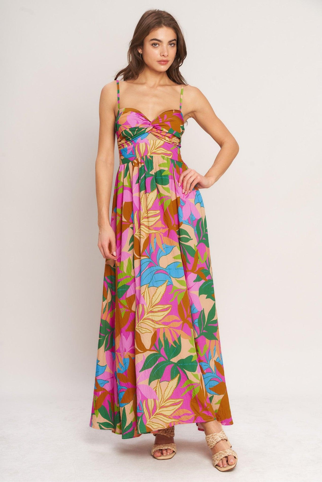 knee length dresses for ladies PRETTYGARDEN Sleeveless Floral Summer Maxi Dresses for Women Tube Top