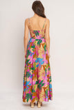 Tropic Fiesta Maxi Vacation Dress