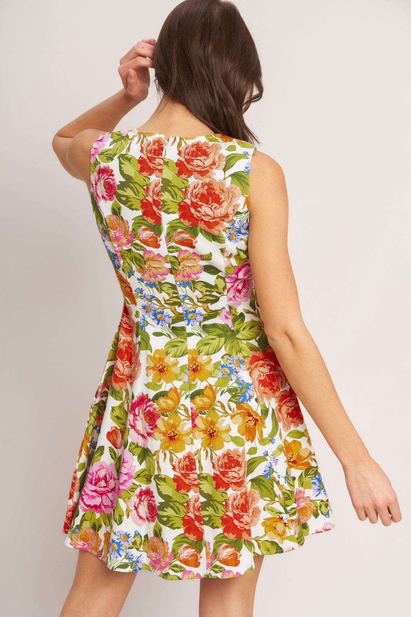 Summer Love Floral Mini Dress