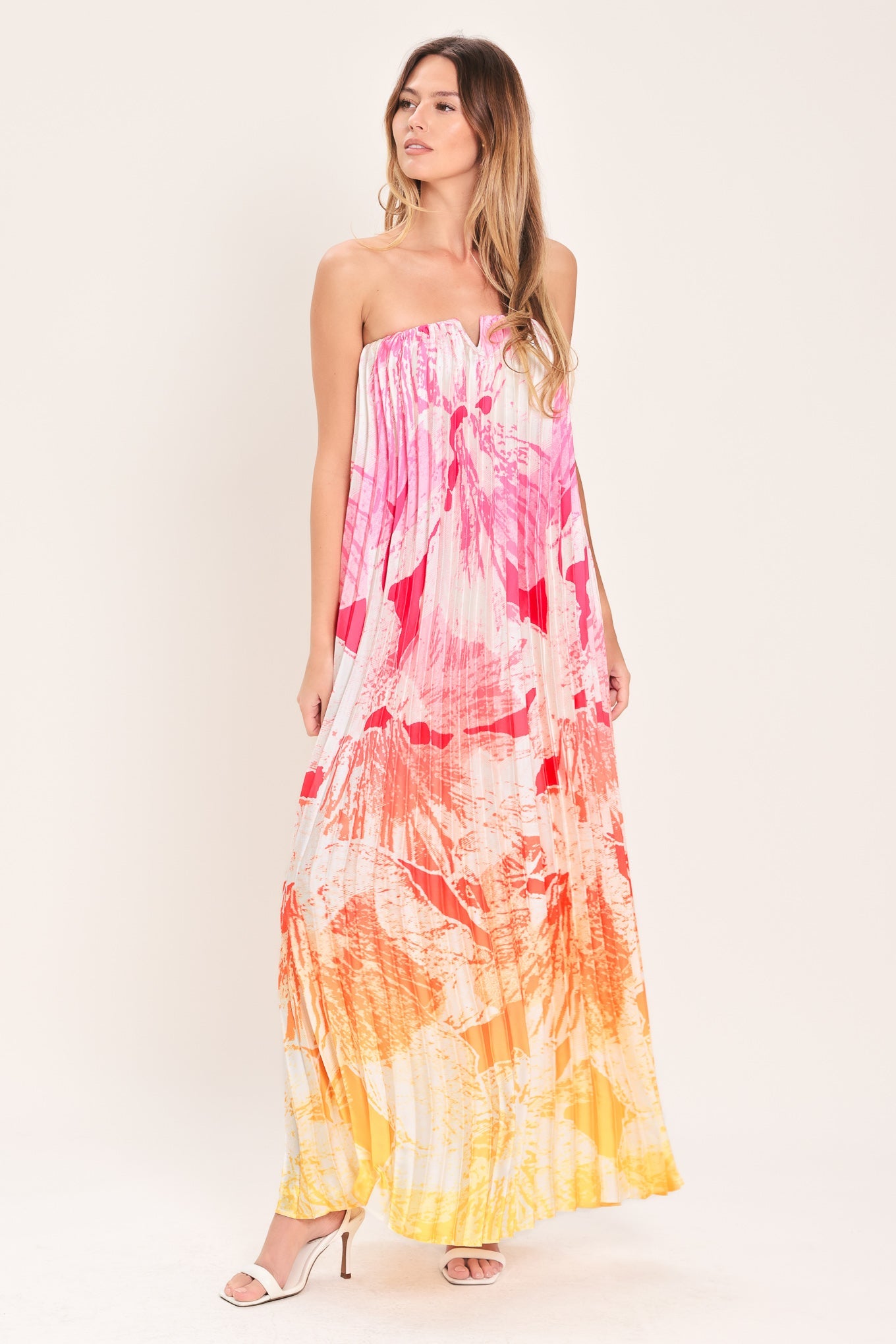 Tropical Vacation Resort Maxi Dress