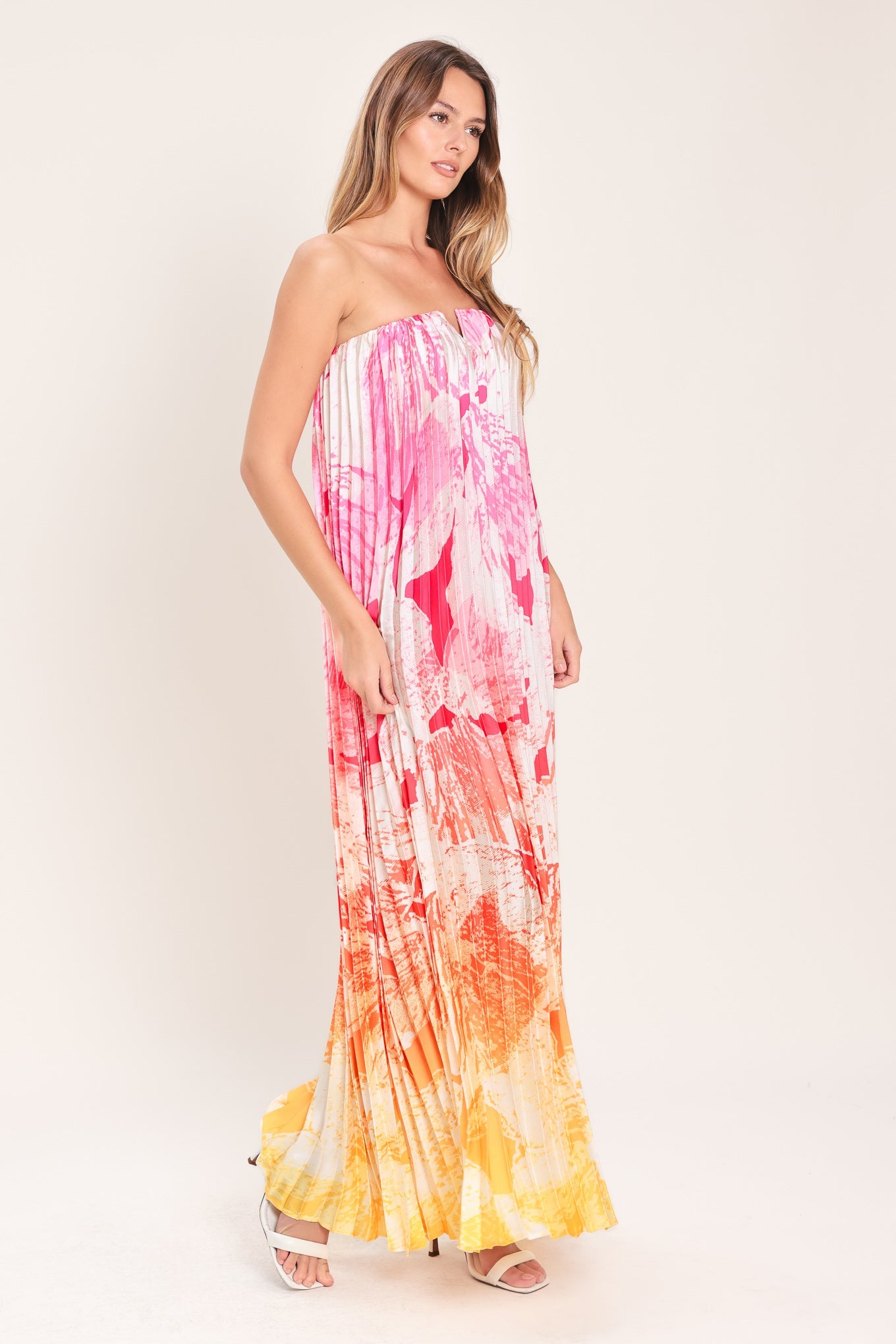 Tropical Vacation Resort Maxi Dress