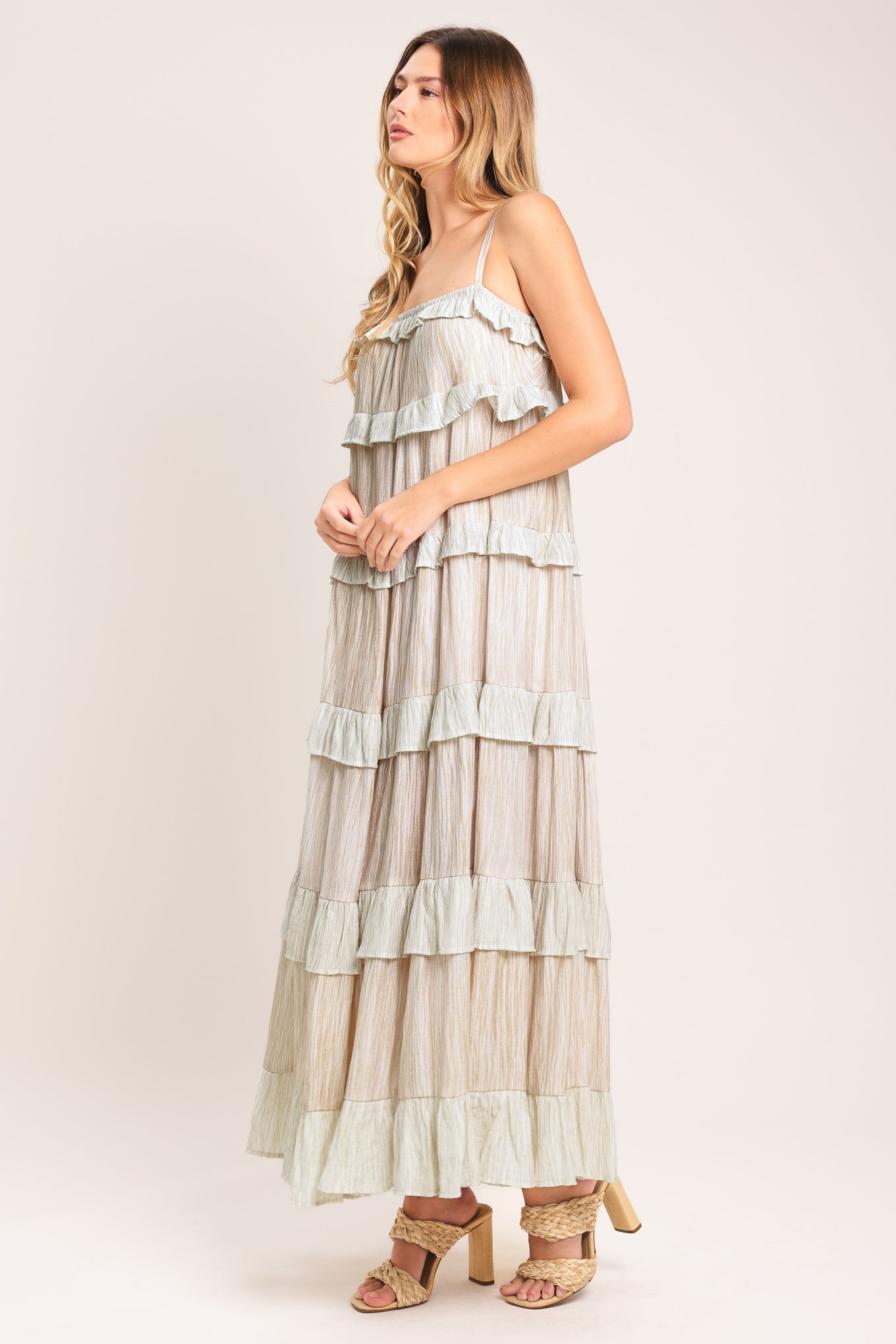 Dune Serena Woven Midi Beach Dress