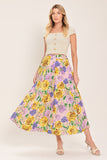 BLOSSOM MARKET WOVEN FULL SKIRT