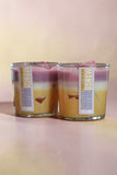 Mango Bellini Iced Drink Wickless Candle | 10 oz Handmade