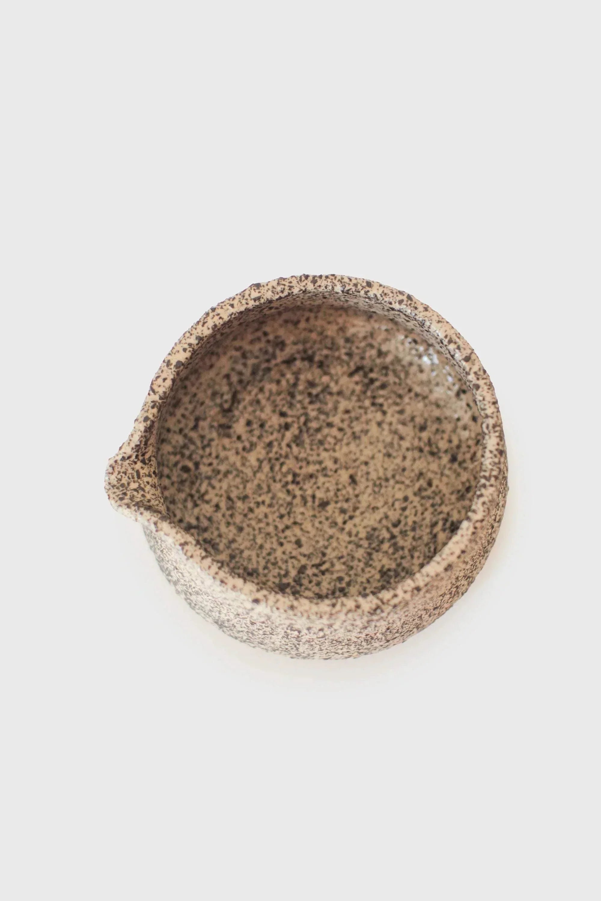 Handmade Stoneware Matcha Bowl - Oats Collection