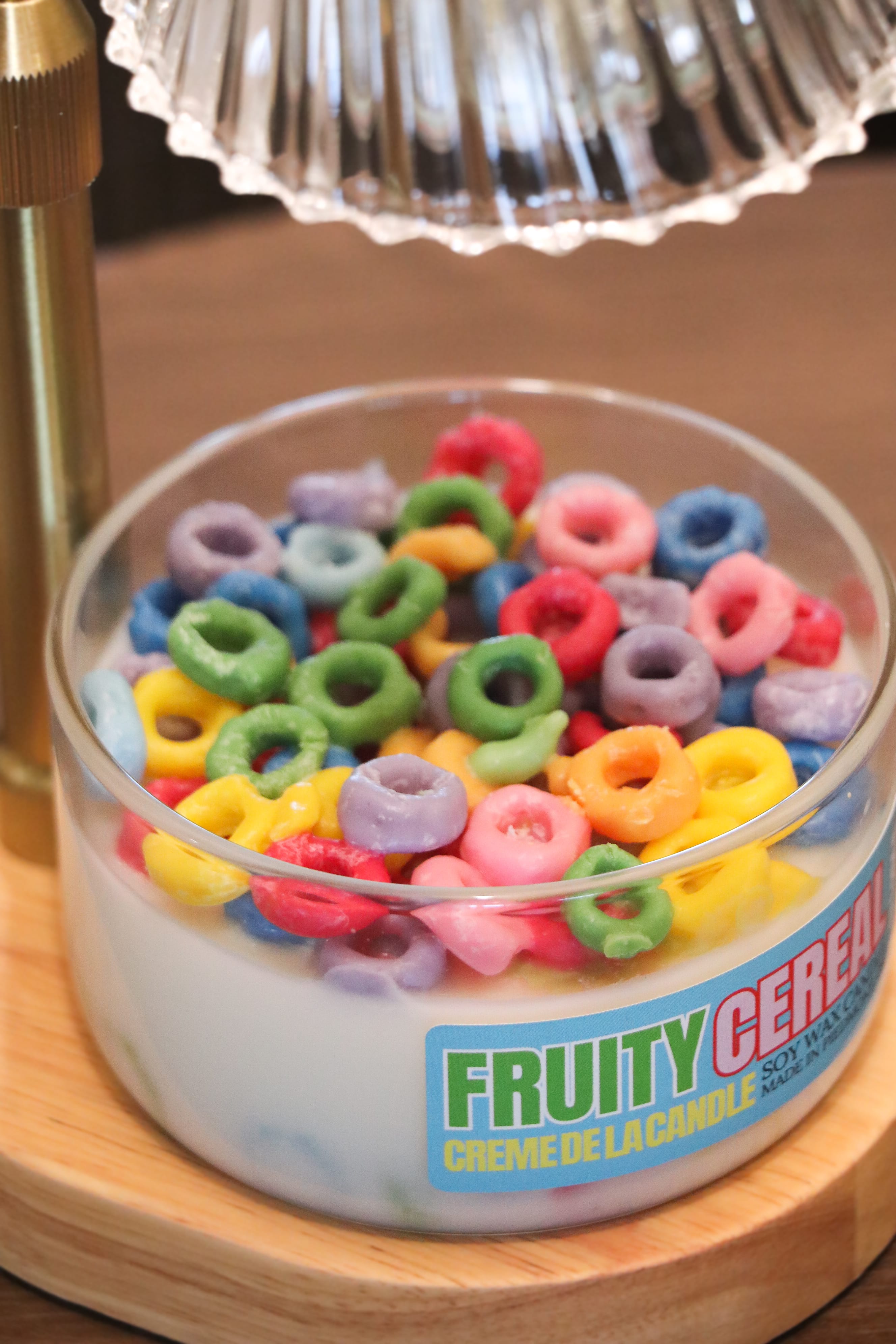 Handmade Fruity Cereal 9 oz | Wickless Dessert Candle