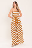 CINNAMON COAST WOVEN JUMPSUIT