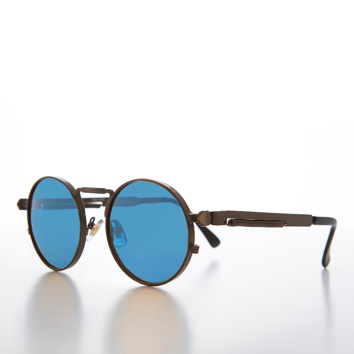 Ivan with Blue Lens Sunglasses