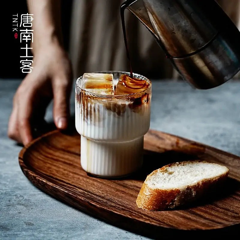 Heat resistant Latte Glass
