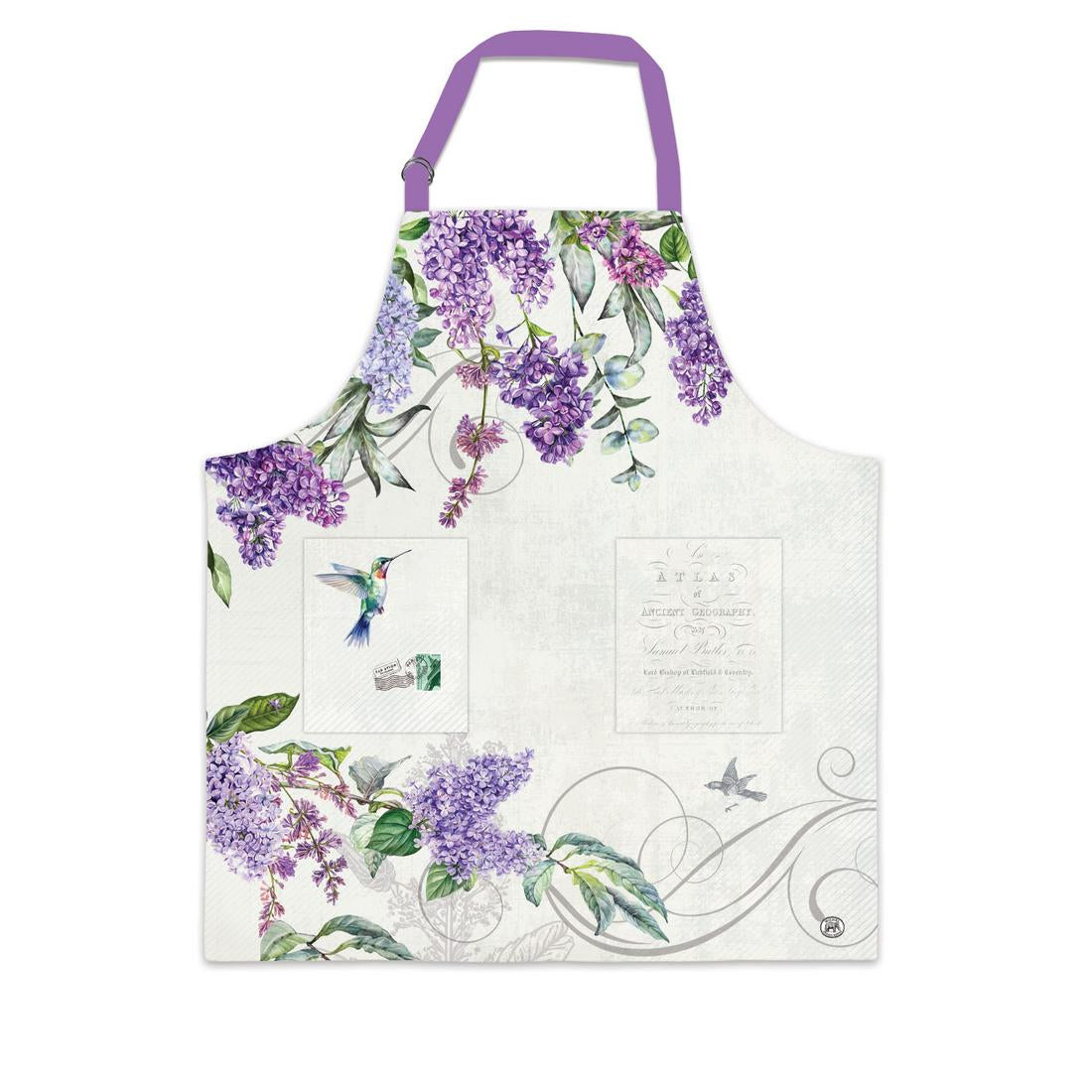 Michel Design Works French Lilacs Chef Apron