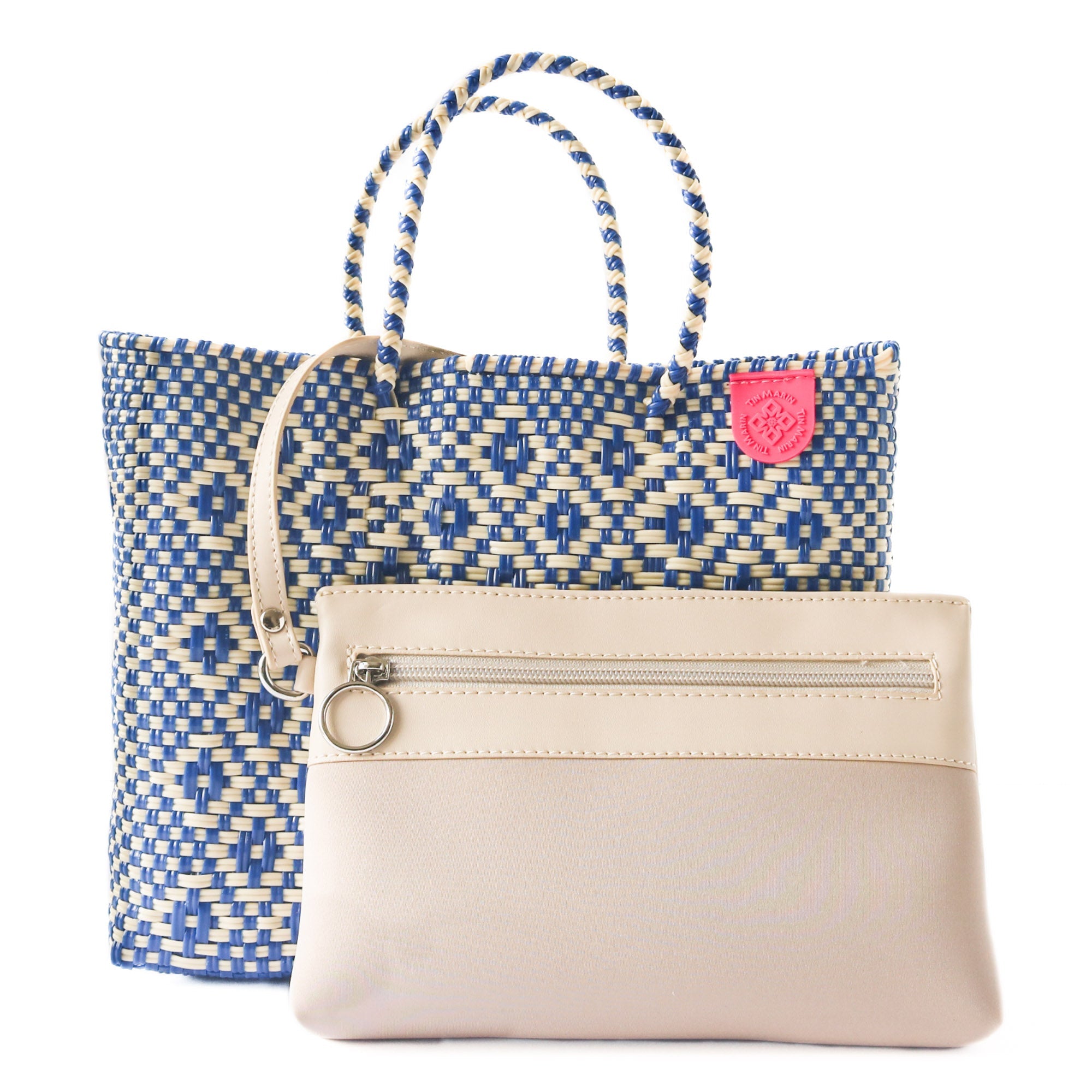 Mixte Medium Woven Resort Crossbody Bag Artisan Handmade