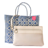 Mixte Medium Woven Resort Crossbody Bag Artisan Handmade
