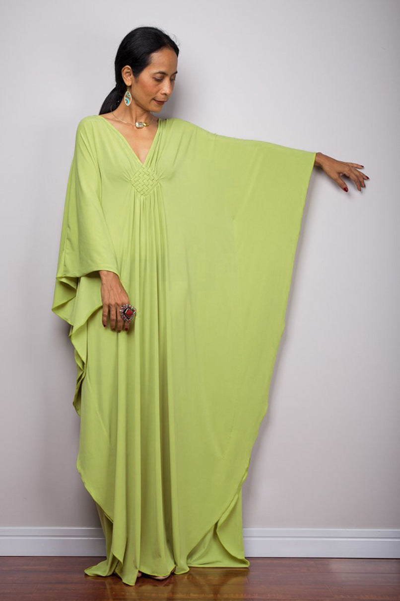 Center-Knit Beach Maxi Dress