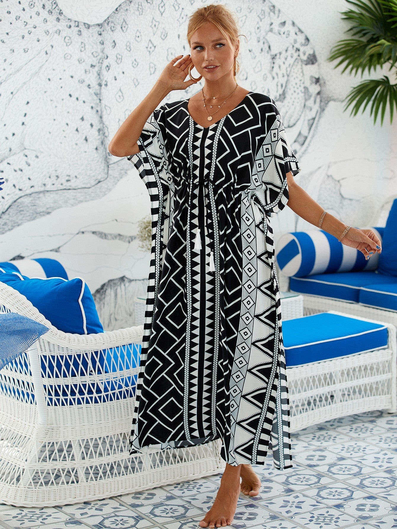 Cover-Up Maxi Dress ¨C Vacation Bikini Kimono